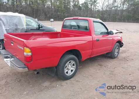 2001 Toyota Tacoma z USA, uszkodzony, nr VIN 5TENL42N61Z753711